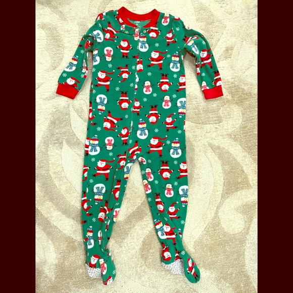 Fleece Santa onesie - Picture 1 of 3